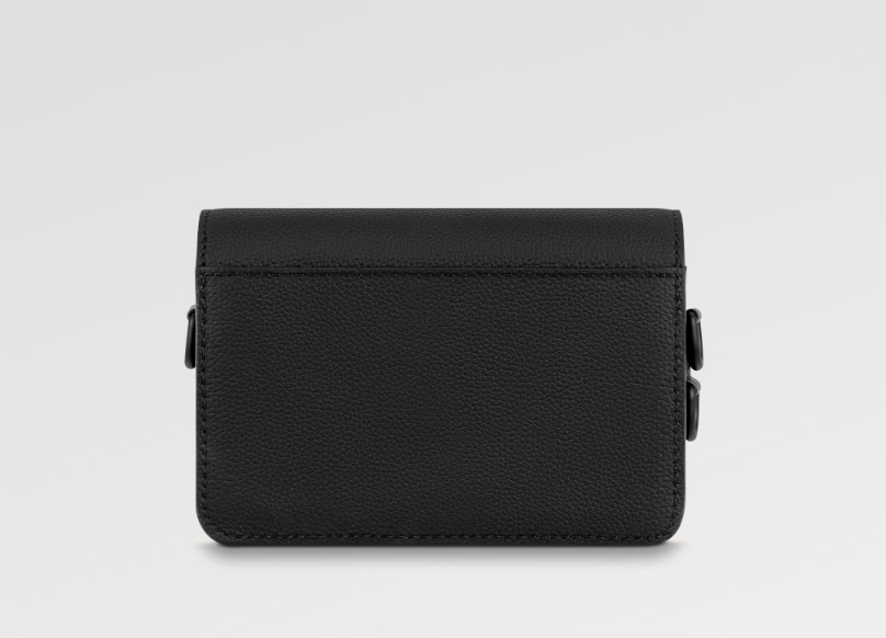 お出かけに♪ ヴィトン ミニショルダーバッグ カーキ 財布 黒